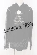Ank Rouge / ローズpt肩ZIPパーカー  クロ O-25-04-10-037-CA-TO-IG-OS