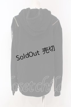 画像3: Ank Rouge / ローズpt肩ZIPパーカー  クロ O-25-04-10-037-CA-TO-IG-OS