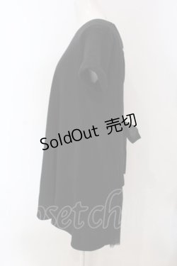 画像2: Ank Rouge / バックレースアップテディワンピース  クロ O-25-04-10-038-CA-OP-IG-OS