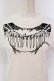 画像2: ROMANTIC NEUROSIS / ボーンネックレスpt Tシャツ  ホワイト O-25-04-10-040-PU-TS-IG-ZI (2)