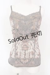 OZZ ANGELO / 壁画柄キャミソール  マルチ O-25-04-10-046-OO-TO-OW-OS