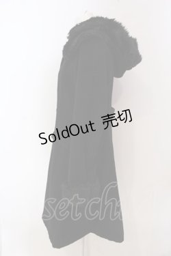 画像2: metamorphose / くまみみコート  クロ O-25-04-10-052-ME-CO-IG-OS