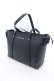 画像1: Maison de FLEUR / Copainサイドリボンバッグ  クロ O-25-04-10-1001-LO-BG-OW-ZT308 (1)