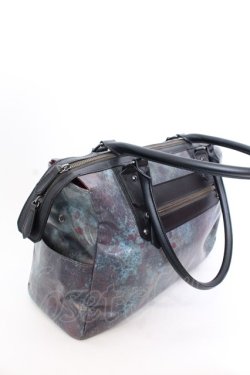 画像2: artherapie / ATサイバー ダブルポケットボストンバッグ  グリーン O-25-04-10-1003-GO-BG-OW-ZT-K019