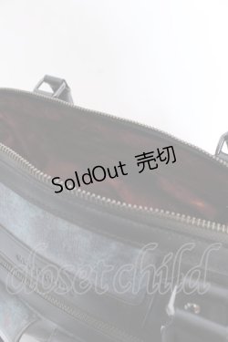 画像6: artherapie / ATサイバー ダブルポケットボストンバッグ  グリーン O-25-04-10-1003-GO-BG-OW-ZT-K019