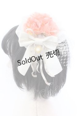 画像1: metamorphose / 円形チュールフリル付カチューシャ  キナリ O-25-04-10-1006-ME-AC-OW-ZT-K019