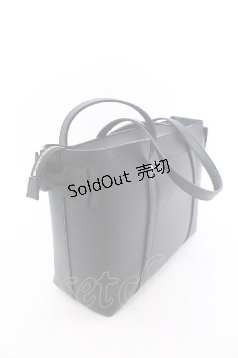 画像3: 【SALE】Maison de FLEUR / Copainサイドリボンバッグ  クロ O-25-04-10-1001-LO-BG-OW-ZT308 (3)