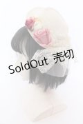 axes femme / ローズストローミニハット  キナリ O-25-04-10-1008-AX-AC-OW-ZT-K019
