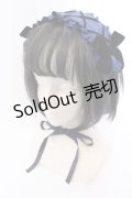 MILK / Poupee ヘッドドレス  ブルーデニム O-25-04-10-1011-ML-AC-OW-ZT-K019