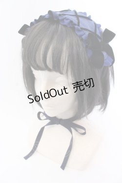 画像1: MILK / Poupee ヘッドドレス  ブルーデニム O-25-04-10-1011-ML-AC-OW-ZT-K019