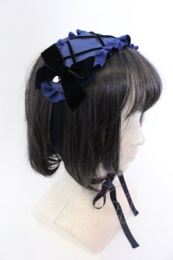 画像2: MILK / Poupee ヘッドドレス  ブルーデニム O-25-04-10-1011-ML-AC-OW-ZT-K019