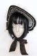 画像2: Innocent World / チュールレース2WAYボンネット  ブラウン O-25-04-10-1013-IW-AC-IG-ZT-K019 (2)