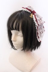 ALICE and the PIRATES / Annabelleリボンカチューシャ  えんじ O-25-04-10-1016-PA-AC-IG-ZT-K019