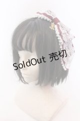 ALICE and the PIRATES / Annabelleリボンカチューシャ  えんじ O-25-04-10-1016-PA-AC-IG-ZT-K019