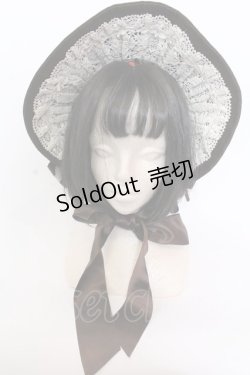 画像2: Innocent World / クラシカルリボンボンネット  ブラウン O-25-04-10-1017-IW-AC-IG-ZT-K019