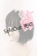 Angelic Pretty / Heartカチューシャ(無地)（2022年）  濃ピンク O-25-04-10-1019-AP-AC-OW-OS