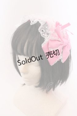 画像1: Angelic Pretty / Heartカチューシャ(無地)（2022年）  濃ピンク O-25-04-10-1019-AP-AC-OW-OS