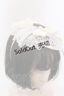 画像2: 【SALE】ALICE and the PIRATES / ローレンリボンヘッドドレス  アイボリー O-25-04-10-1020-PA-AC-IG-ZT-K019