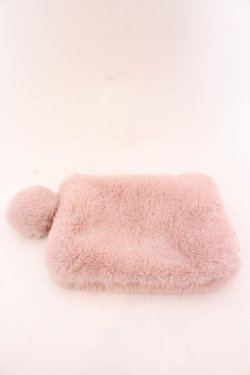 画像1: Honey Cinnamon / Poptee 2018年 3月号ふわモコファーポーチ  ピンク O-25-04-10-1023-LO-ZA-IG-ZT-K019