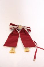 画像2: 【SALE】Nyanya / "愛と死"アクセサリー  エンジ O-25-04-10-1026-EL-AC-OW-ZTK019 (2)