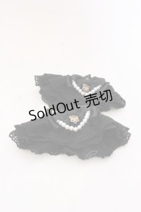 axes femme kawaii / レーシーお袖留め  クロ O-25-04-10-1027-AX-ZA-IG-ZT-K019