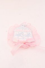 Nile Perch / ワッペン バレッタ&ブローチ   ピンク O-25-04-10-1031-LO-AC-IG-ZT-K019