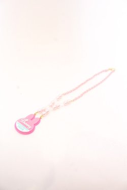 画像2: Angelic Pretty / Bunny Tagネックレス  濃ピンク O-25-04-10-1035-AP-AC-IG-ZT-K019