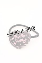 Angelic Pretty / ドットラブハートヘアポニー  クロ O-25-04-10-1036-AP-AC-IG-ZT-K019