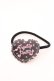 画像1: Angelic Pretty / ドットラブハートヘアポニー  クロ O-25-04-10-1036-AP-AC-IG-ZT-K019 (1)