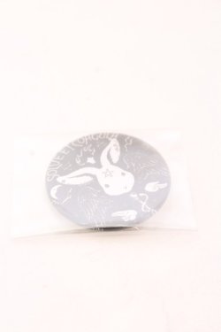 画像1: GOTHその他 / 缶バッジ  ブラック O-25-04-10-1037-EL-ZA-OW-ZT-K019