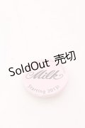 MILK / 缶バッジ  ピンク O-25-04-10-1038-ML-AC-IG-ZT-K019