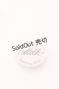 MILK / 缶バッジ  ピンク O-25-04-10-1038-ML-AC-IG-ZT-K019