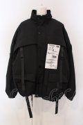 CuLLt  / ”AA”ブルゾンジャケット  ブラック O-25-04-10-059-PU-CO-OW-ZT-C031