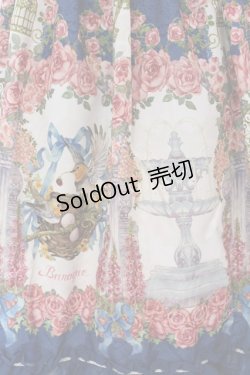 画像3: BAROQUE / ×SAKIZOコラボ Secret gardenフリルジャンパースカート  ブルー O-25-04-10-007-EL-OP-IG-OS