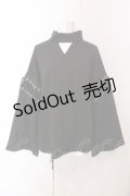 CuLLt  / Shrine Maiden Sleeve Top　トップス F ブラック O-25-04-10-060-PU-TO-OW-OS