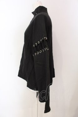 画像2: CuLLt  / Shrine Maiden Sleeve Top　トップス F ブラック O-25-04-10-060-PU-TO-OW-OS