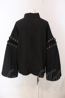 画像3: CuLLt  / Shrine Maiden Sleeve Top　トップス F ブラック O-25-04-10-060-PU-TO-OW-OS