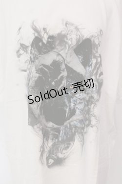 画像2: CuLLt / SMOKING WOLF T-SHIRT 　Tシャツ  ホワイト O-25-04-10-061-PU-TO-OW-OS
