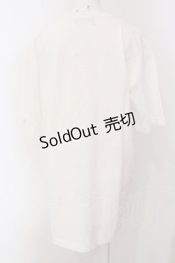 画像3: CuLLt / SMOKING WOLF T-SHIRT 　Tシャツ  ホワイト O-25-04-10-061-PU-TO-OW-OS
