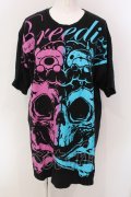 HYPER CORE / BREEDING ビッグTシャツ  HYPER COREver（PURPLE×BLUE） O-25-04-10-062-PU-TO-OW-OS