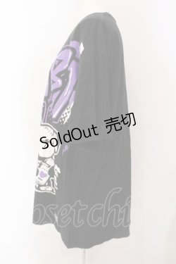 画像2: 【SALE】HYPER CORE / SICK BEARTシャツ  ブラック O-25-04-10-063-PU-TO-OW-ZT353