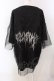 画像3: REFLEM / シースルーレイヤードTシャツ F ブラック O-25-04-10-067-PU-TS-OW-OS (3)