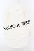 Physical Drop / セーラーワンピースシャツ  アイボリー O-25-04-10-008-LO-OP-IG-OS