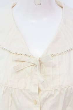 画像2: Physical Drop / セーラーワンピースシャツ  アイボリー O-25-04-10-008-LO-OP-IG-OS