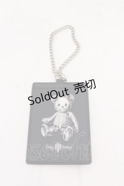 画像1: Drug Honey / カードケース  ブラック O-25-04-10-073-PU-ZA-OW-OS