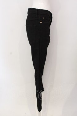 画像2: RNA / ロークロッチサルエルスキニーパンツ S ブラック O-25-04-10-088-PU-PA-YM-ZT59