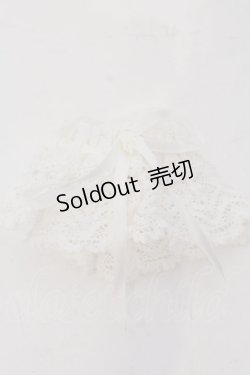 画像2: BABY,THE STARS SHINE BRIGHT / トーションレースお袖とめ  シロ×シロ O-25-04-10-089-BA-ZA-IG-OS