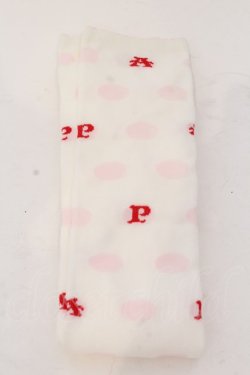 画像1: Angelic Pretty / カラフルドットオーバーニー  シロ×ピンク×アカ O-25-04-10-090-AP-ZA-IG-OS
