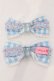 画像2: Angelic Pretty / POPチェックリボンコーム  サックス×ラベンダー O-25-04-10-094-AP-AC-IG-OS (2)