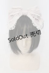 BABY,THE STARS SHINE BRIGHT / シズクレースのロコココモノ柄カチューシャ  ラベンダー O-25-04-10-096-BA-AC-IG-OS